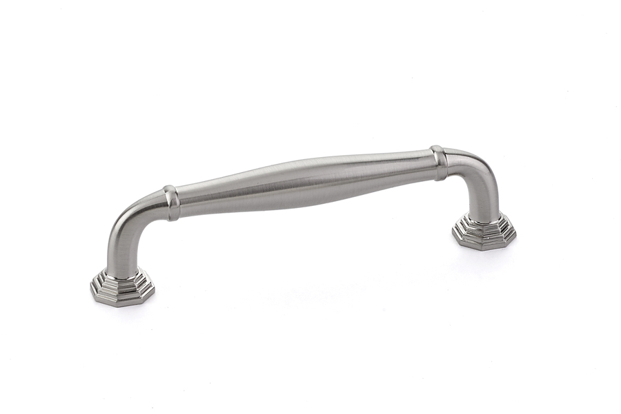 Emtek 86472US15 Blythe Pull, 4" C-C - Satin Nickel