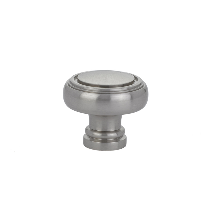 Emtek 86610US15 Norwich Cabinet Knob, 1-1/4" - Satin Nickel