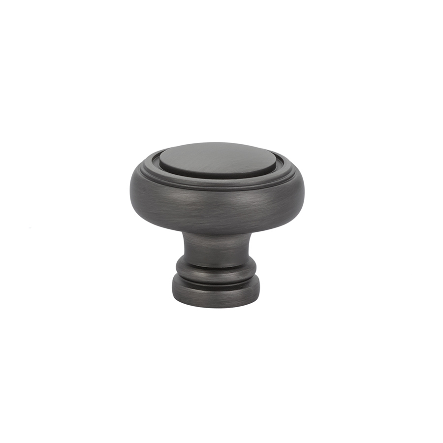 Emtek 86610US15A Norwich Cabinet Knob, 1-1/4" - Pewter