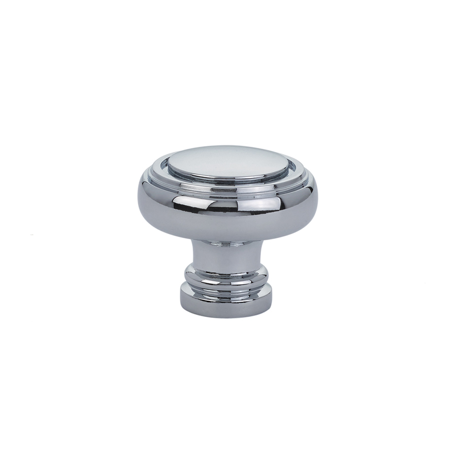 Emtek 86610US26 Norwich Cabinet Knob, 1-1/4" - Polished Chrome