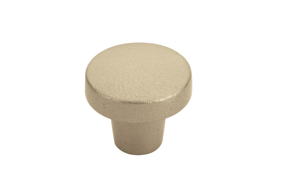 Emtek 86661TWB Rustic Modern Round Knob, 1-3/4" - Tumbled White Bronze