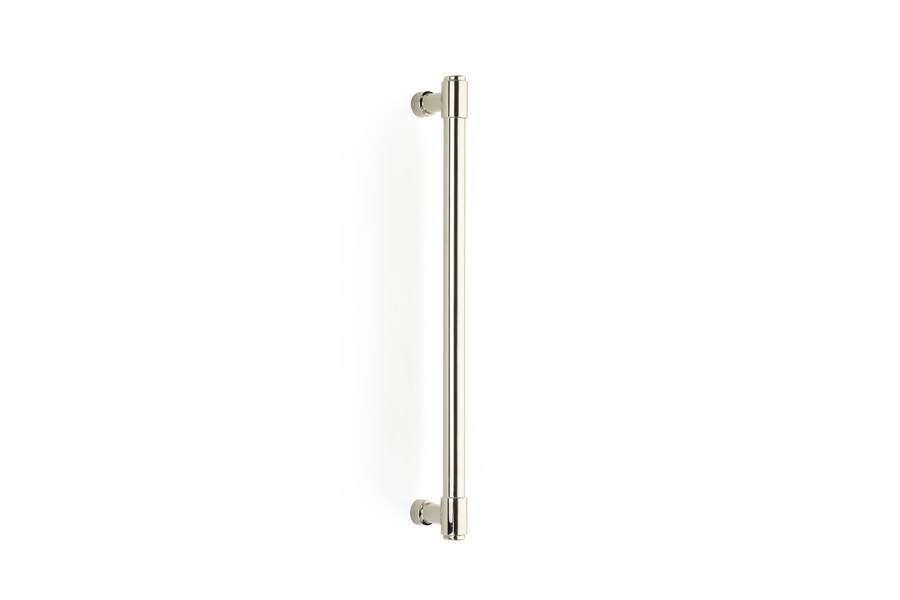 Emtek 86693US14 Industrial Modern Jasper Appliance Pull, 12" C-C - Polished Nickel