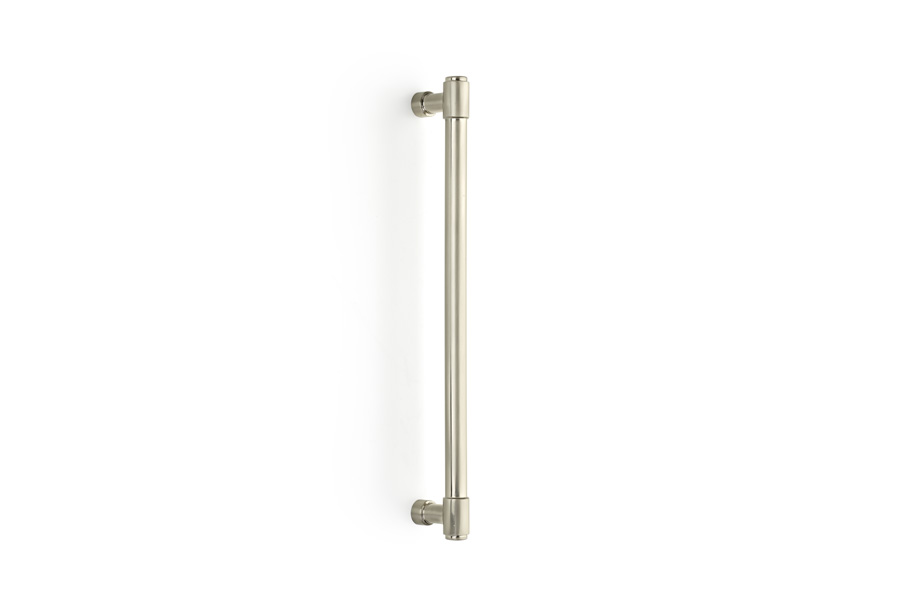 Emtek 86693US15 Industrial Modern Jasper Appliance Pull, 12" C-C - Satin Nickel