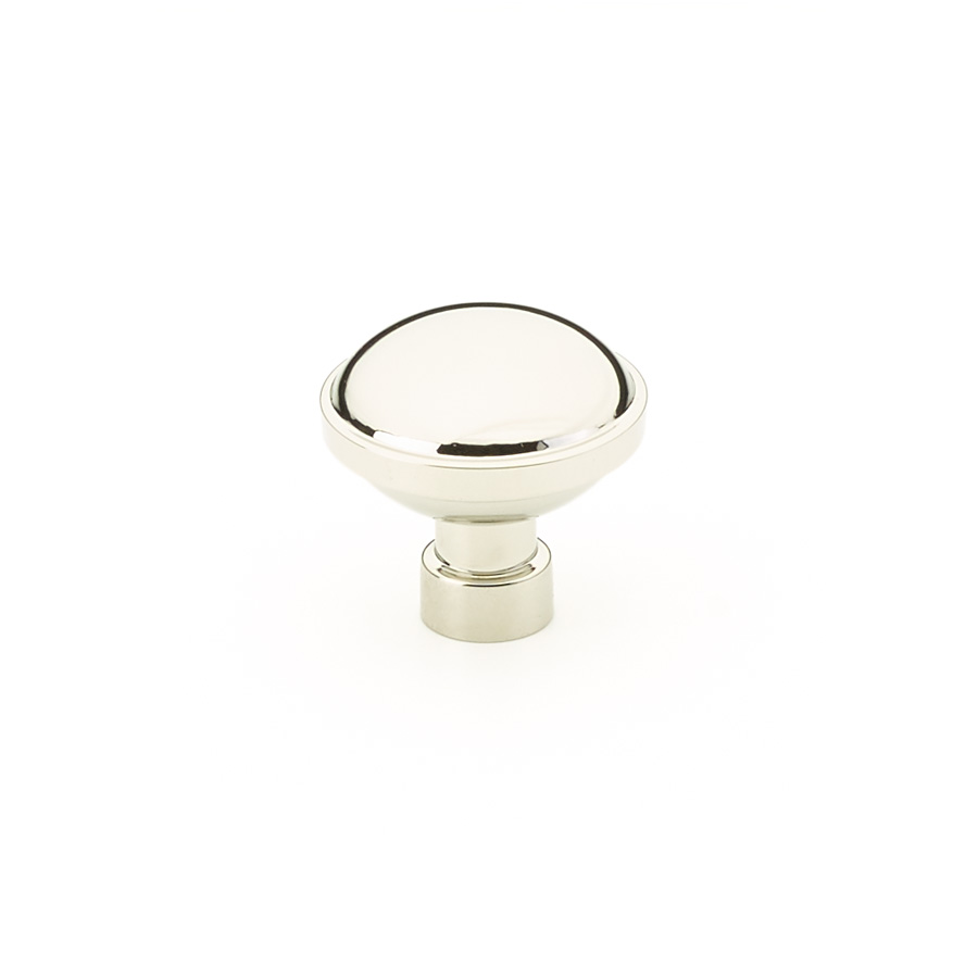 Emtek 86695US14 Industrial Modern Brandt Cabinet Knob, 1-1/4" - Polished Nickel