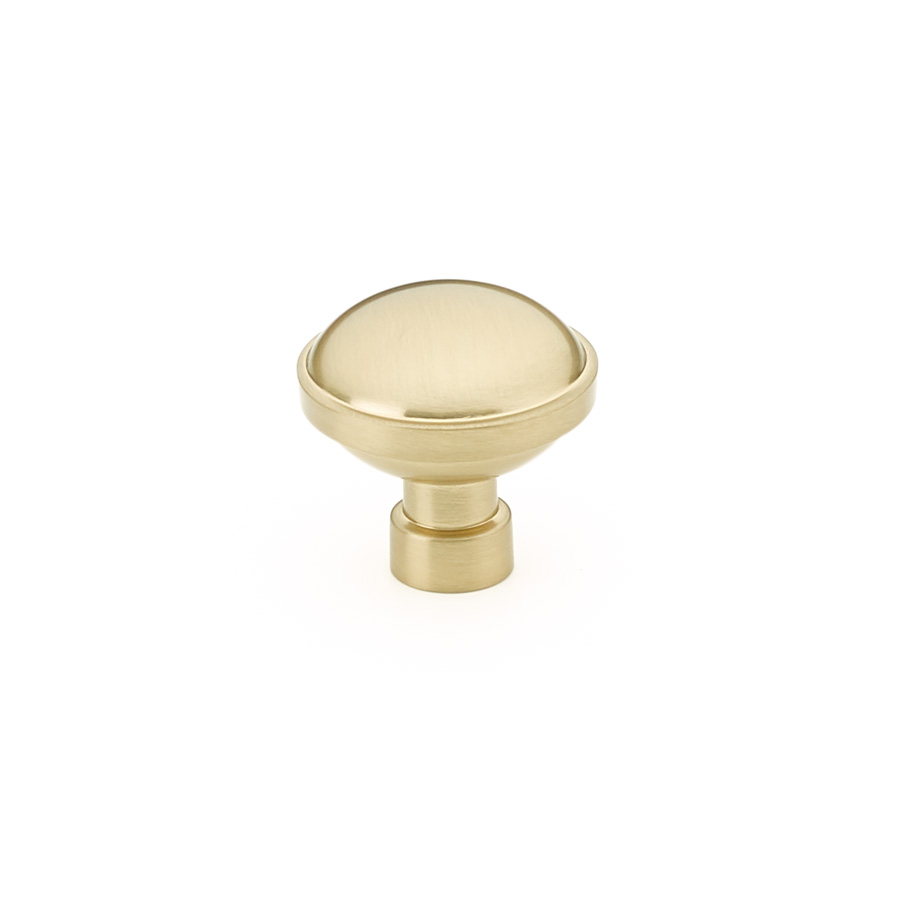 Emtek 86695US4 Industrial Modern Brandt Cabinet Knob, 1-1/4" - Satin Brass