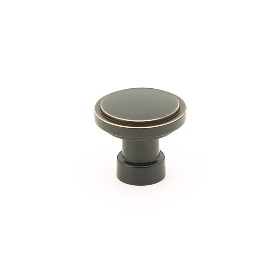 Emtek 86697US10B Industrial Modern Haydon Cabinet Knob, 1-1/4" - Oil Rubbed Bronze