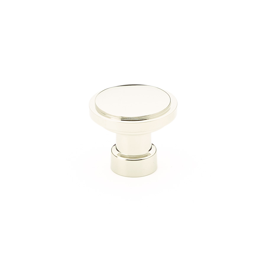 Emtek 86698US14 Industrial Modern Haydon Wardrobe Knob, 1-3/4" - Polished Nickel