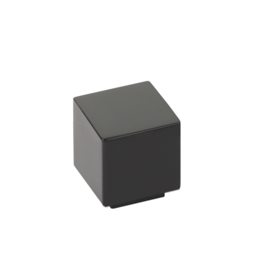 Emtek 86701US19 Allerton Knob, Cabinet, 1-1/8" - Flat Black