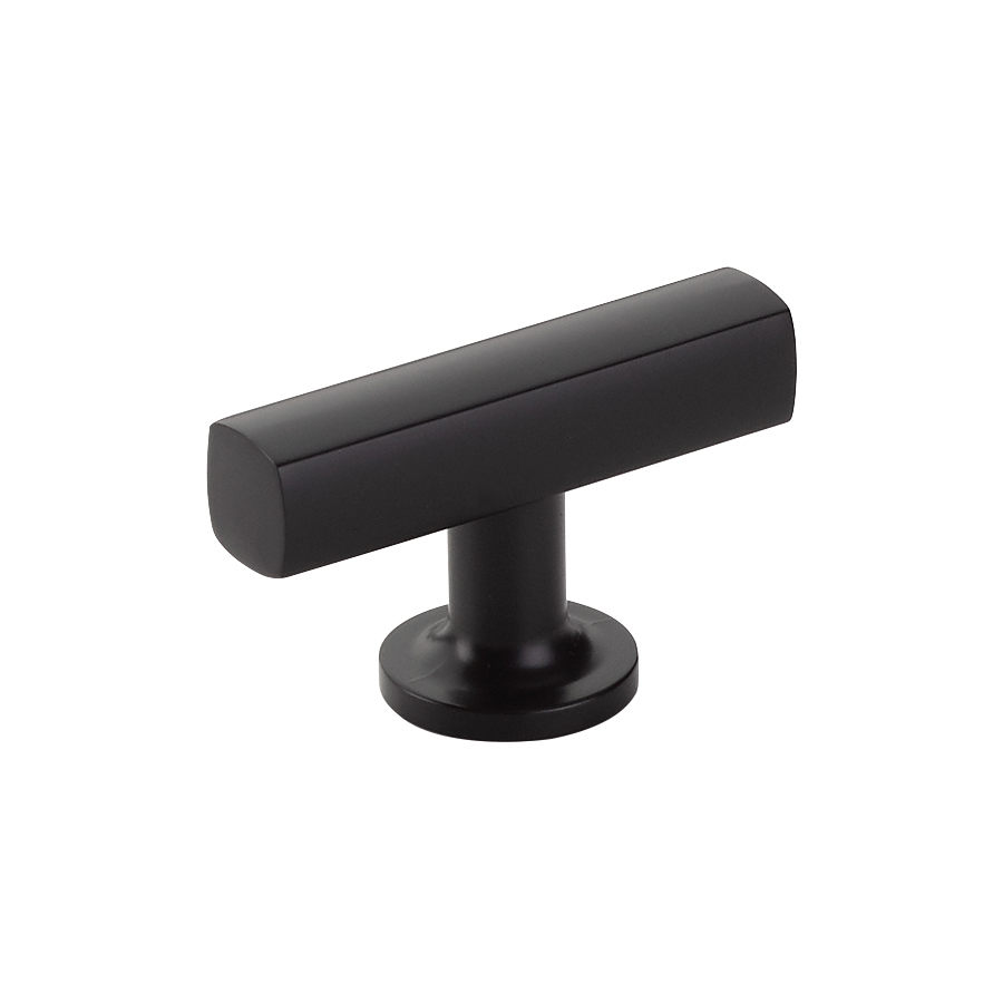 Emtek 86727US19 Freestone T-Knob 2" - Flat Black