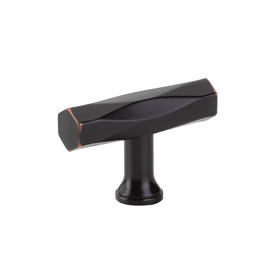 Emtek 86729US10B Tribeca T-Knob 2" - Oil Rubbed Bronze