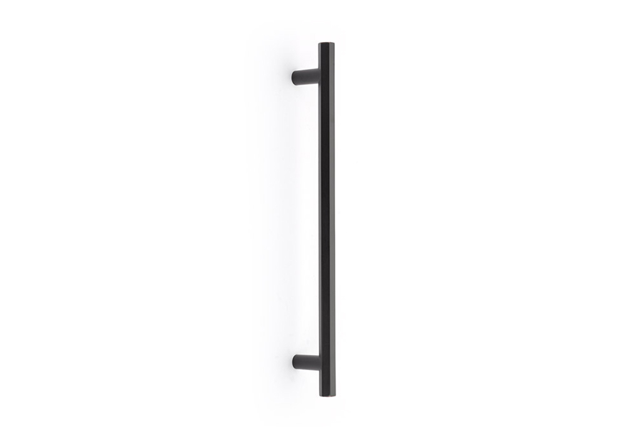 Emtek 87004US19 Mod Hex Appliance Pull, 18" - Flat Black