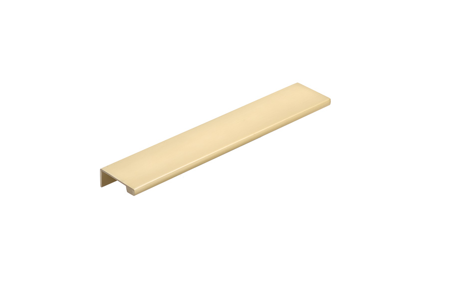 Emtek 87110US4 Cabinet Edge Pull - 4" - Satin Brass