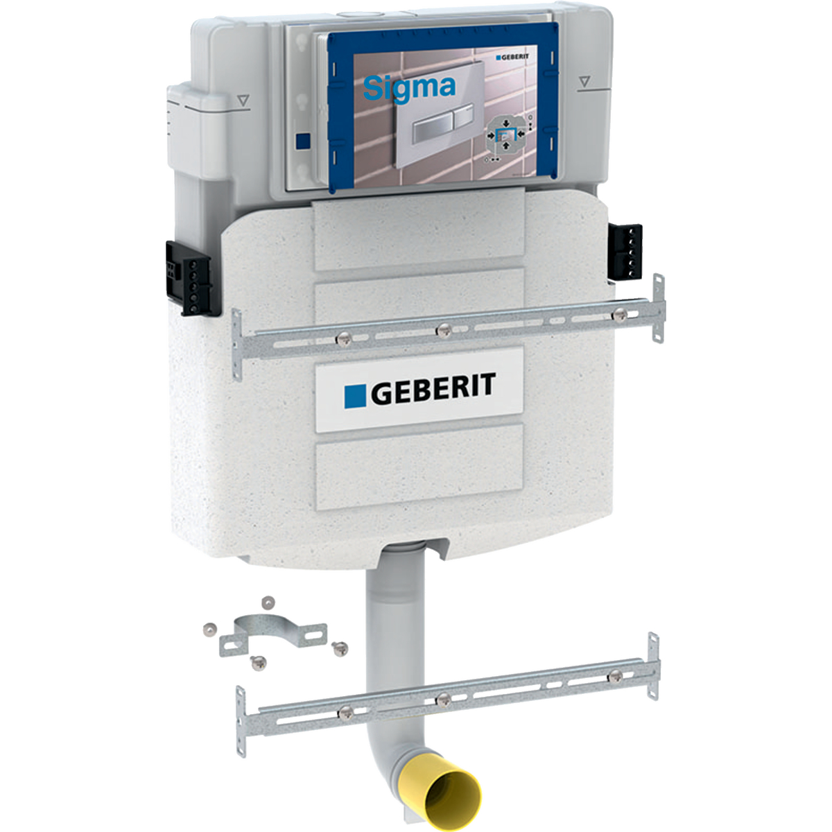 Geberit 109.307.00.5 Sigma Concealed Cistern 12 Cm, 4.8 / 3 Litres