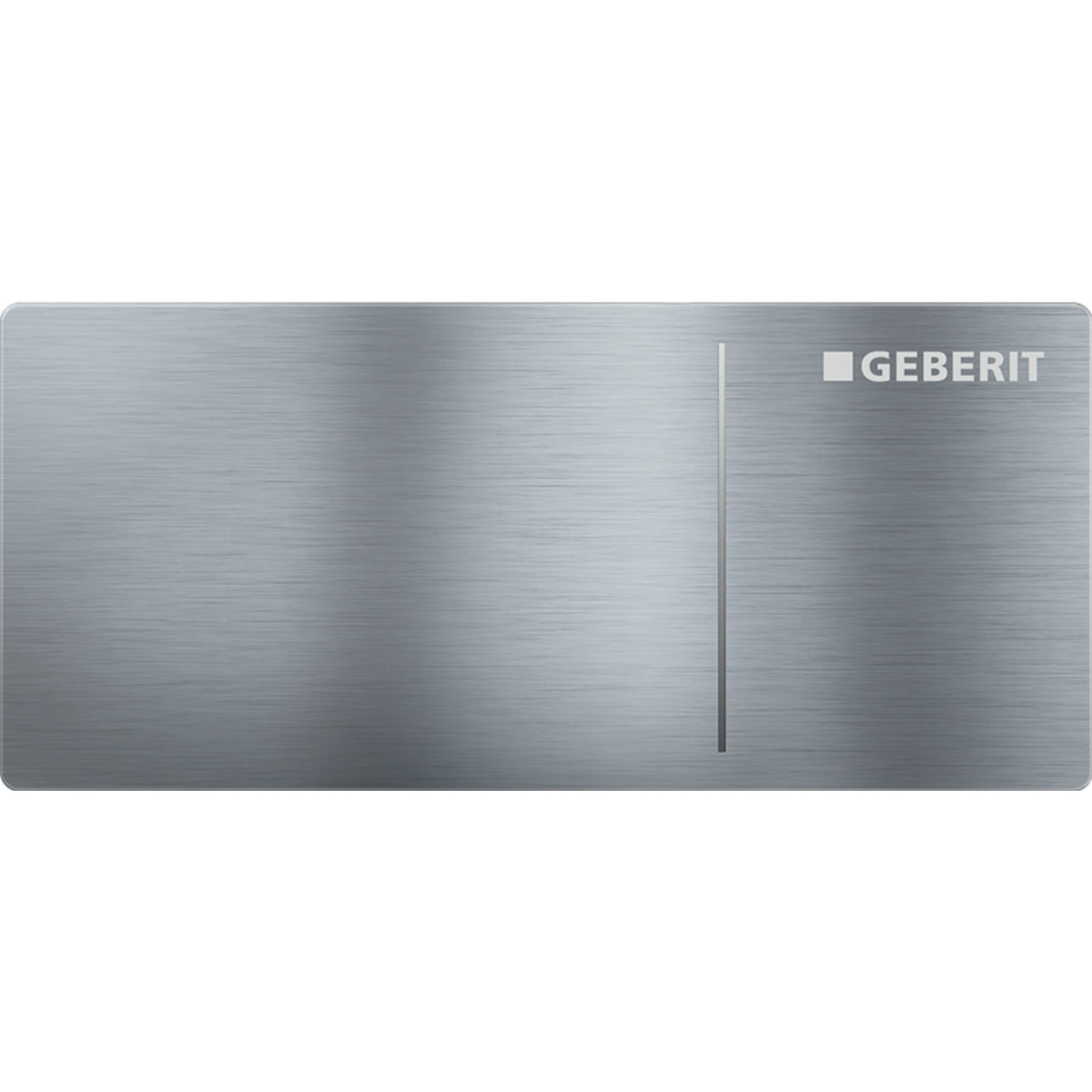 Geberit 115.630.FW.1 Remote Flush Actuation Type 70 for Dual Flush, for Sigma Concealed Cistern 12 Cm - Stainless Steel Brushed