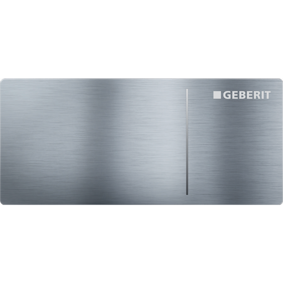 Geberit 115.635.FW.1 Remote Flush Actuation Type 70 for Dual Flush, for Sigma Concealed Cistern 8 Cm - Stainless Steel Brushed