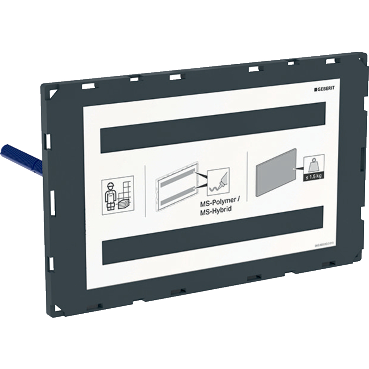 Geberit 115.696.00.1 Cover Plate Sigma, Surface-Even