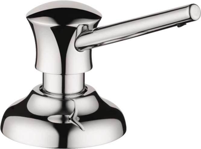 Hansgrohe 04540000 Soap Dispenser, Traditional in Chrome - Click Image to Close