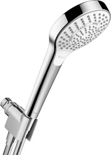 Hansgrohe 04569000 Croma Select S Handshower Set 3-Jet, 2.0 GPM in Chrome