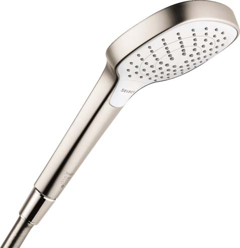 Hansgrohe 04726820 Croma Select E Handshower 110 Vario-Jet, 2.0 GPM in Brushed Nickel