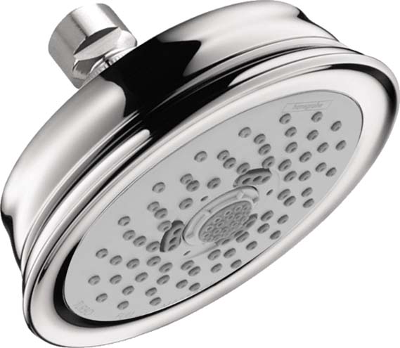 Hansgrohe 04751000 Croma 100 Classic Showerhead 3-Jet, 1.8 GPM in Chrome