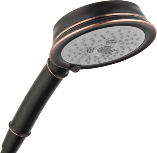 Hansgrohe 04753920 Croma 100 Classic Handshower 3-Jet, 1.8 GPM in Rubbed Bronze