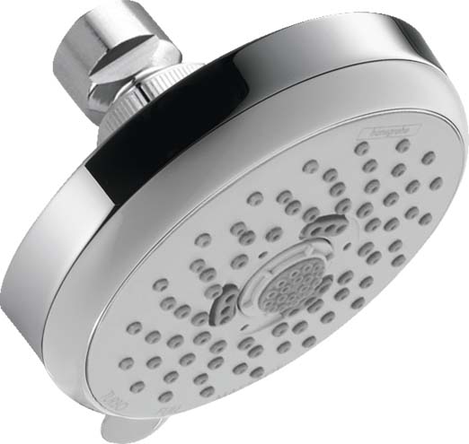 Hansgrohe 04929000 Croma 100 Showerhead E 3-Jet, 1.5 GPM in Chrome