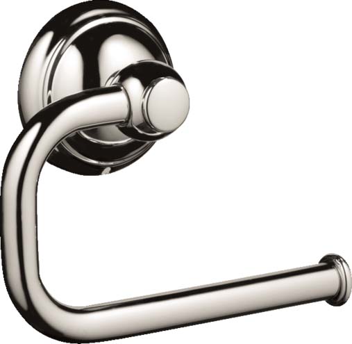 Hansgrohe 06093830 C Accessories Toilet Paper Holder in Polished Nickel