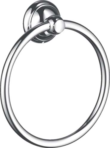 Hansgrohe 06095000 C Accessories Towel Ring in Chrome