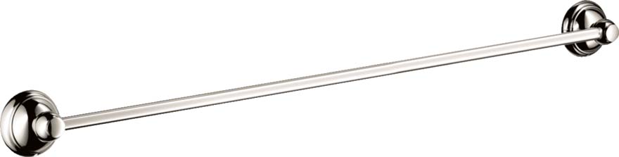 Hansgrohe 06098830 C Accessories Towel Bar, 24" in Polished Nickel