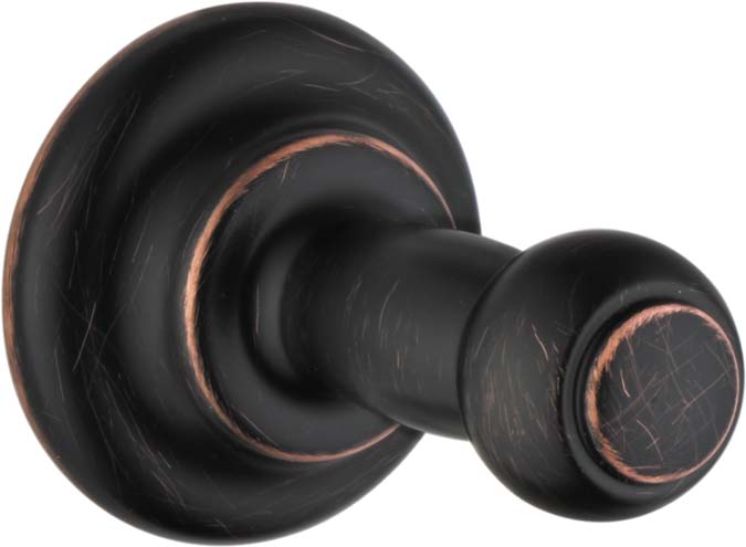 Hansgrohe 06099920 C Accessories Hook in Rubbed Bronze