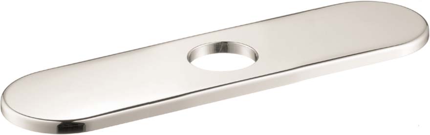 Hansgrohe 14019001 Base Plate for Single-Hole Kitchen Faucets, 10" in Chrome - Click Image to Close