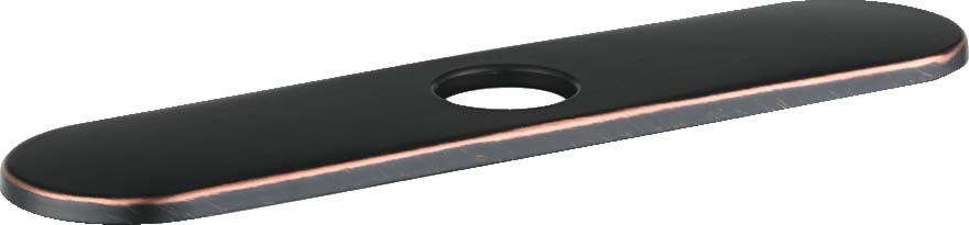 Hansgrohe 14019921 Base Plate for Single-Hole Kitchen Faucets, 10" in Rubbed Bronze