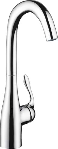 Hansgrohe 14801001 Allegro E Bar Faucet, 1.5 GPM in Chrome