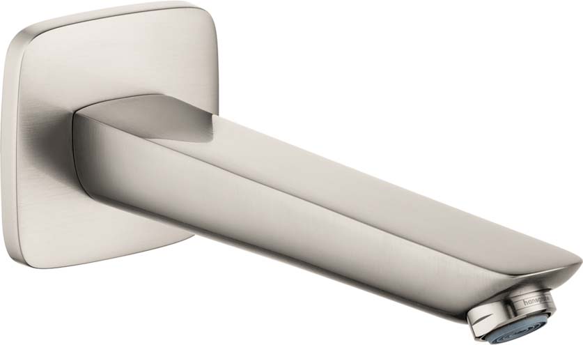 Hansgrohe 71410821 Logis Tub Spout in Brushed Nickel