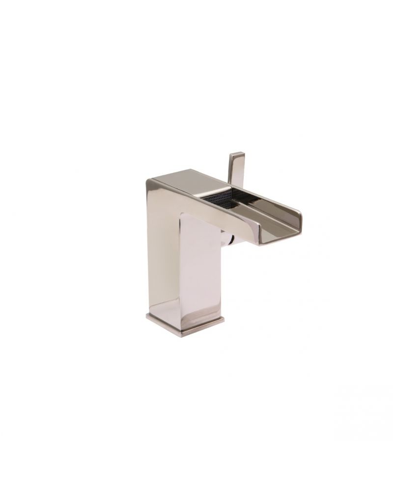 Huntington Brass W3181714-4 Razo Open Channel Faucet - PVD Polished Nickel - Click Image to Close