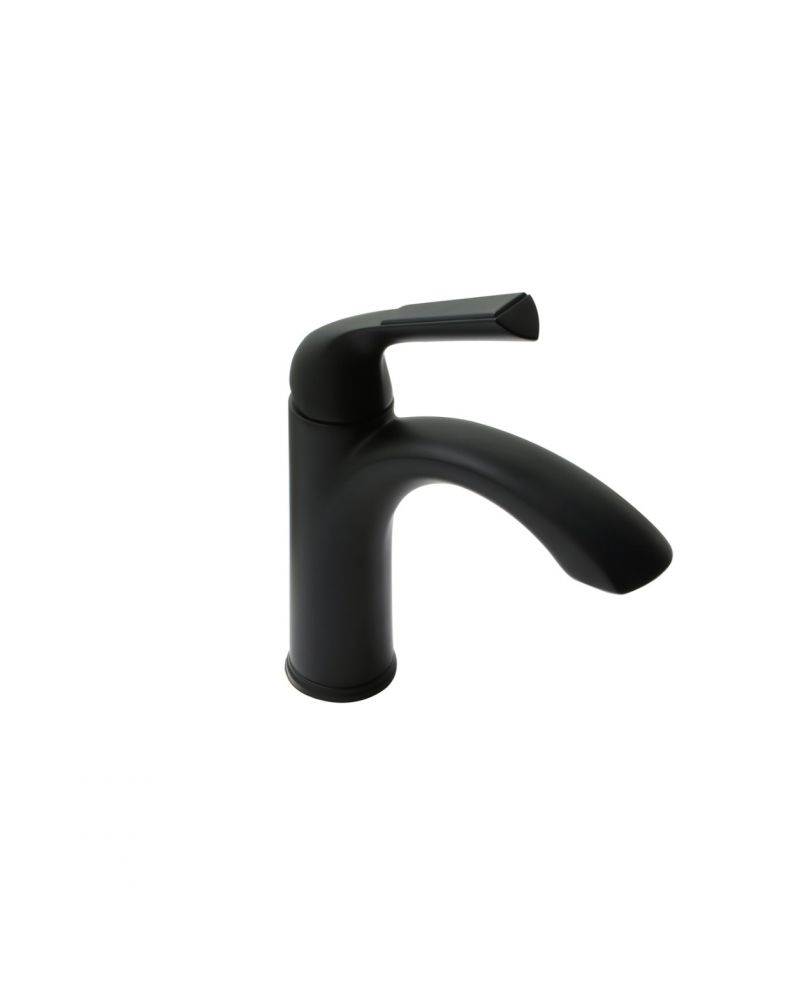 Huntington Brass W3182149-1 Joy Single Control Faucet - Matte Black - Click Image to Close