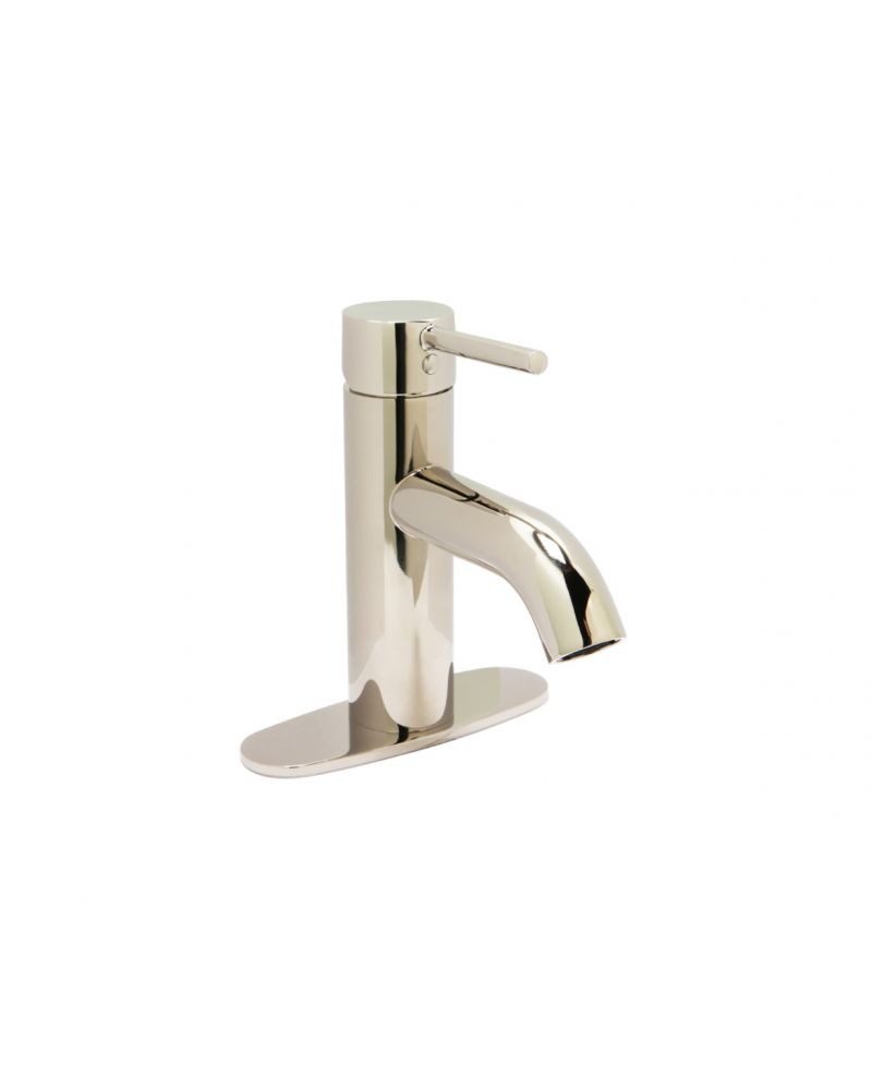 Huntington Brass W3280214-1 Euro Single Control Faucet - PVD Polished Nickel - Click Image to Close
