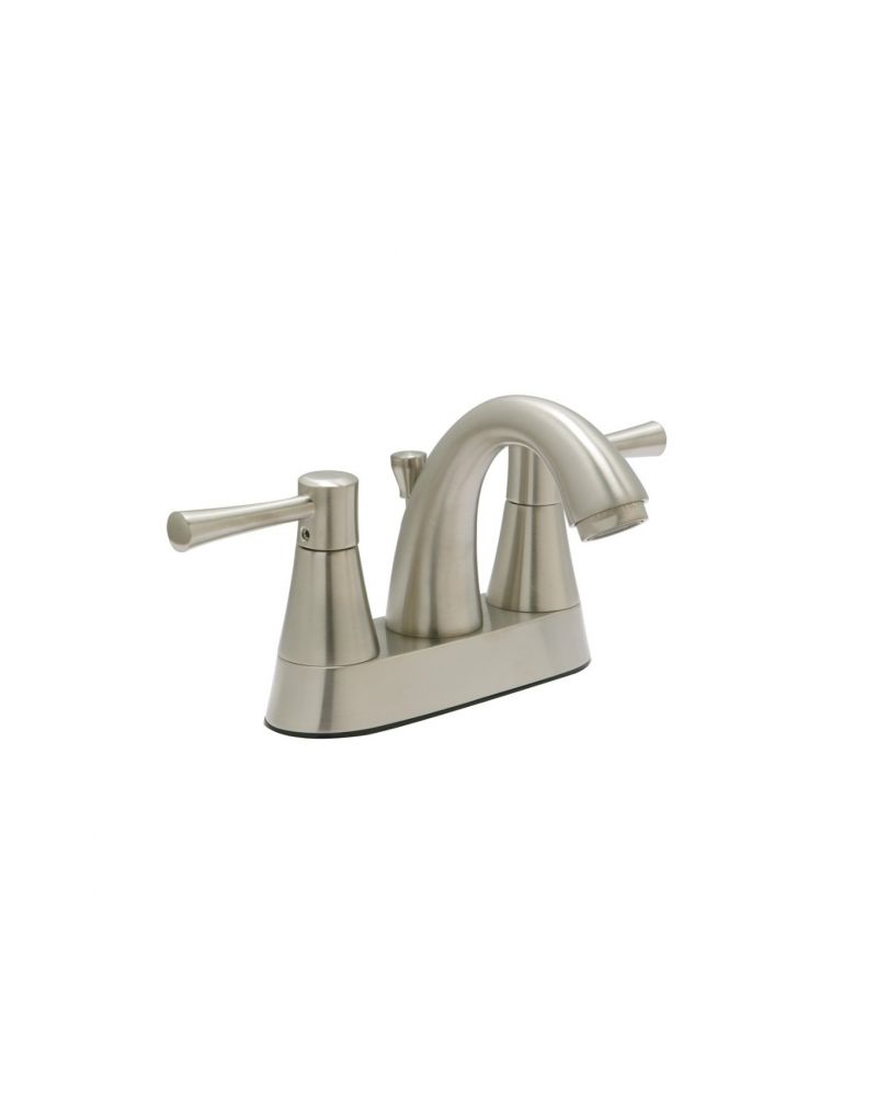 Huntington Brass W4420102-1 Carmel Center Set Faucet - PVD Satin Nickel