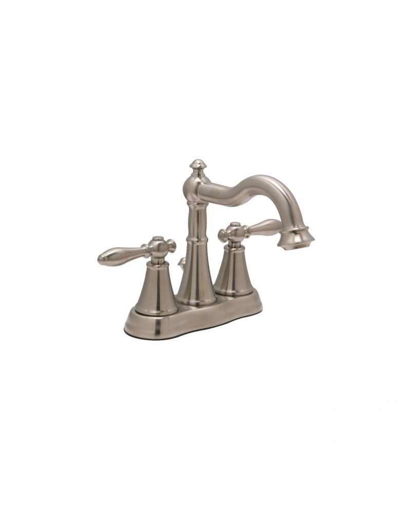 Huntington Brass W4461202-1 Sherington Center Set Faucet - PVD Satin Nickel