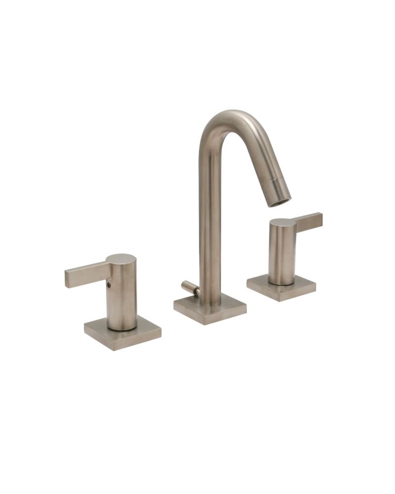 Huntington Brass W4520302-1 Emory Widespread Faucet Faucet - PVD Satin Nickel