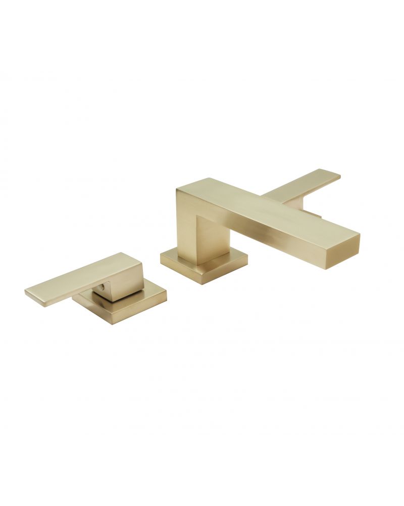 Huntington Brass W4582016-4 Razo Widespread Faucet - PVD Satin Brass