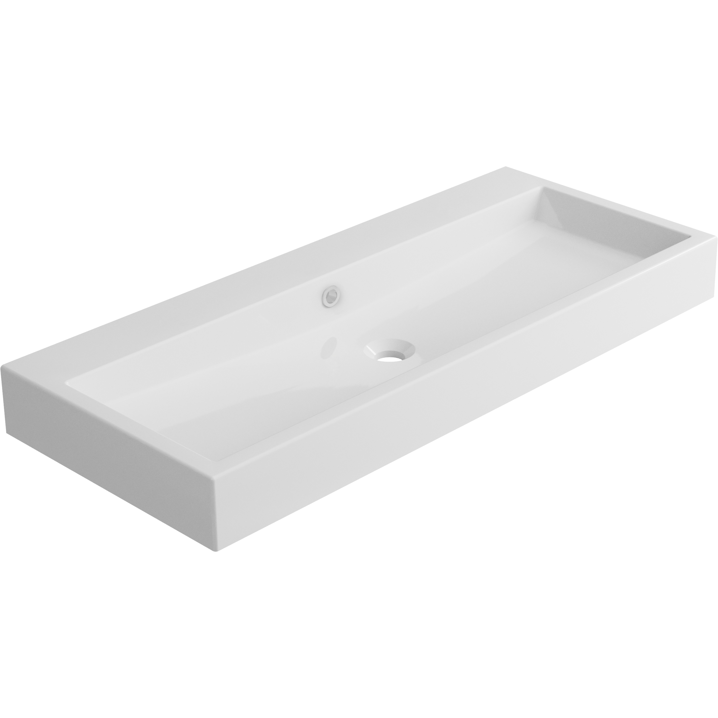 ICO Bath B9931 Vivaldi Trough Sink - White