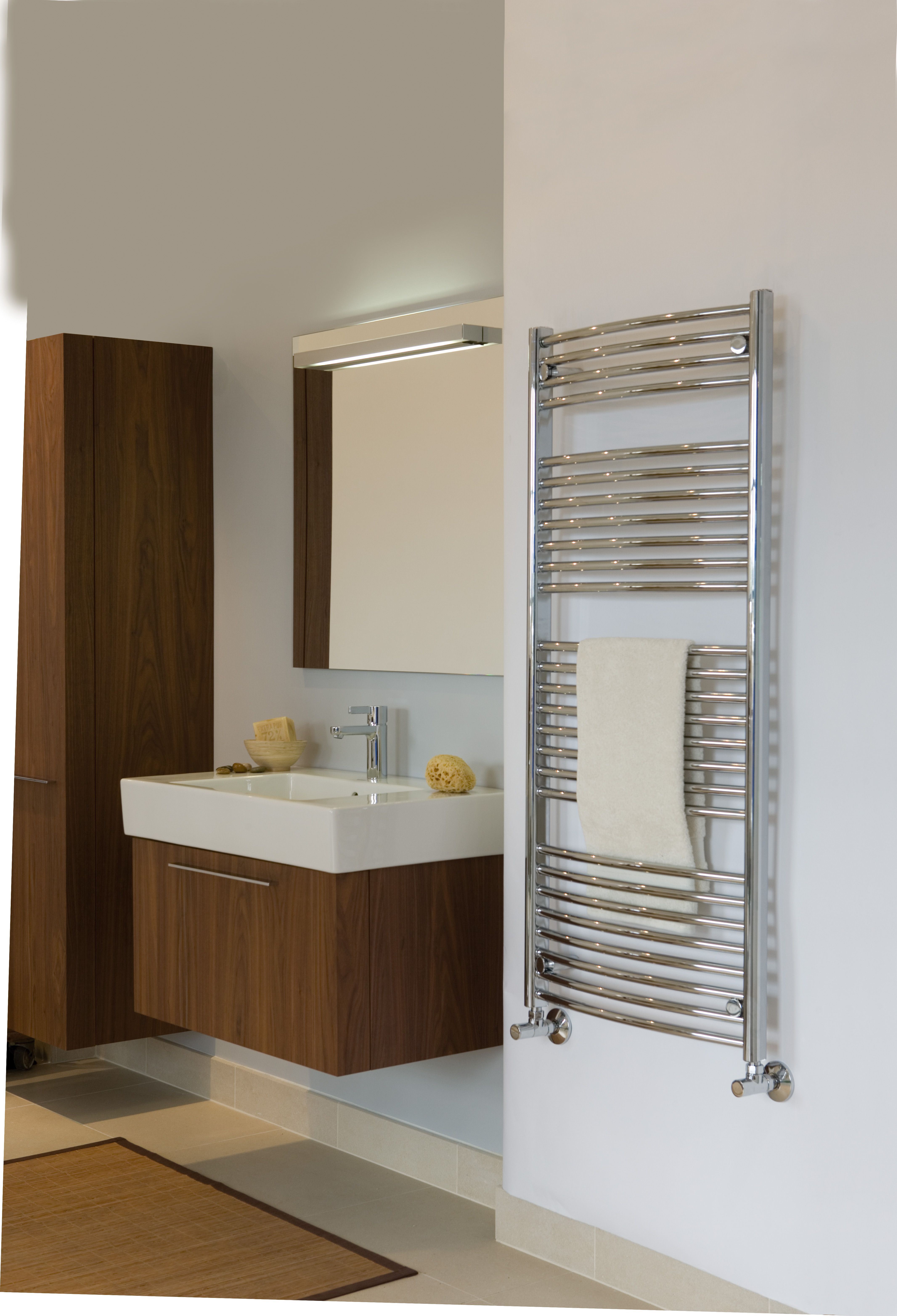 ICO Bath E2013 Tuzio Blenheim 17.5"x37" Electric Plug-In Towel Warmer - Chrome