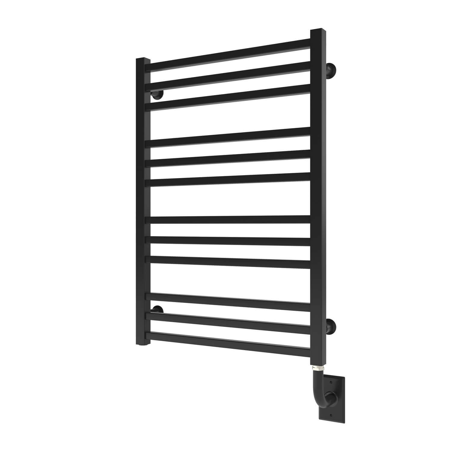 ICO Bath E3205 Tuzio Avento 23.5"x31" Electric Plug-In Towel Warmer - Matte Black