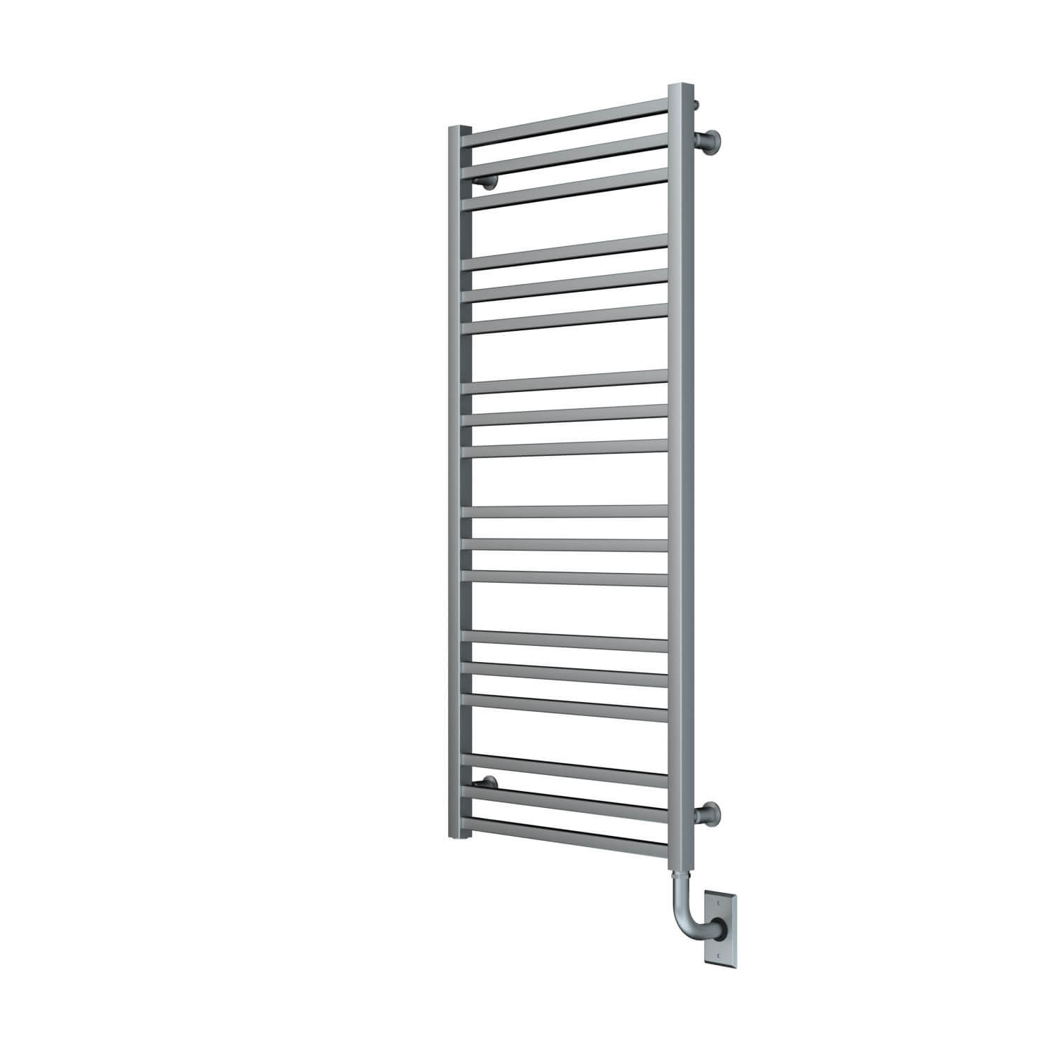 ICO Bath E3404 Tuzio Avento 23.5"x47.5" Electric Plug-In Towel Warmer - Brushed Nickel