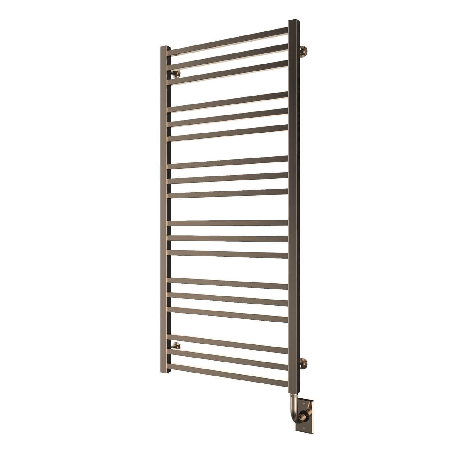 ICO Bath E3406 Tuzio Avento 23.5"x47.5" Electric Plug-In Towel Warmer - Polished Nickel