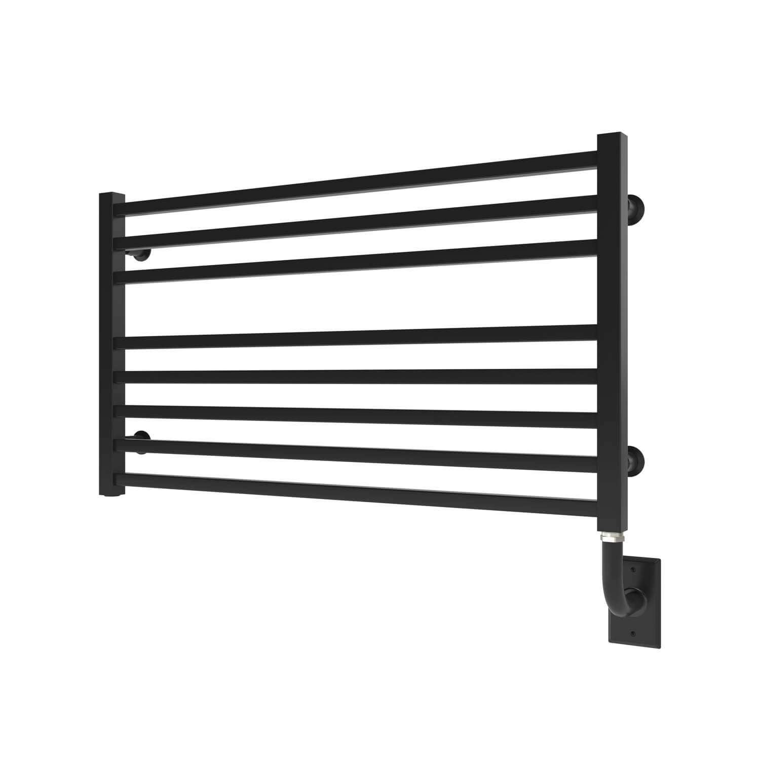 ICO Bath E3605 Tuzio Avento 35.5"x19" Electric Plug-In Towel Warmer - Matte Black