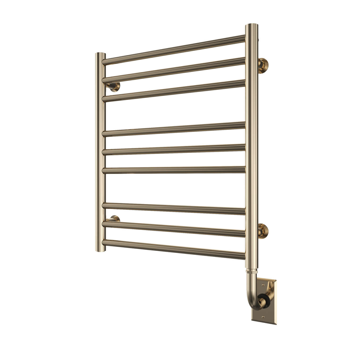 ICO Bath E4016 Tuzio Sorano 19.5"x23" Electric Plug-In Towel Warmer - Polished Nickel