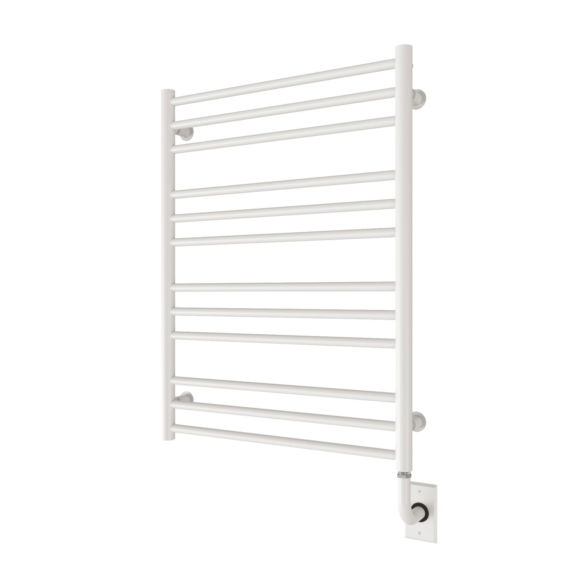 ICO Bath E4202 Tuzio Sorano 23.5"x31" Electric Plug-In Towel Warmer - Matte White