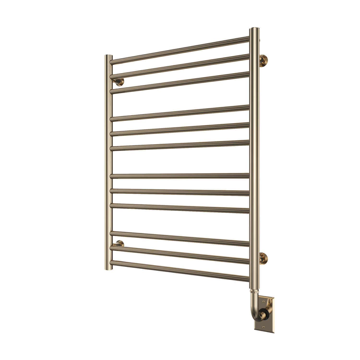 ICO Bath E4206 Tuzio Sorano 23.5"x31" Electric Plug-In Towel Warmer - Polished Nickel